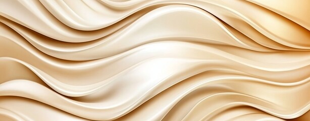 Soft Beige Gradient Background with White Overlay