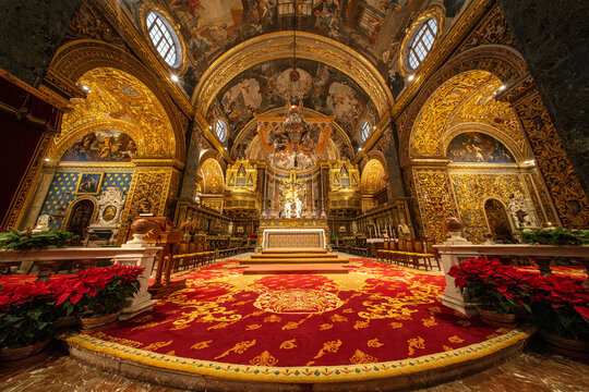 Beautiful Saint John's Cathedral Malta