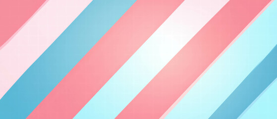 Colorful vector cartoon background featuring diagonal blue and pink stripes with a vibrant feel