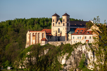 Benedictine Abbey in Tyniec, Krakow, Poland.