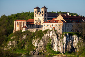 Fototapeta premium Benedictine Abbey in Tyniec, Krakow, Poland.