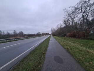 Stadtautobahn in Rostock Lichtenhagen, Mecklenburger - Vorpommern
