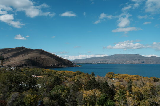 Lake Sevan:  the largest freshwater high-altitude lake in Eurasia;
Sevanavank: a monastic complex located on a peninsula at the northwestern shore of Lake Sevan;
