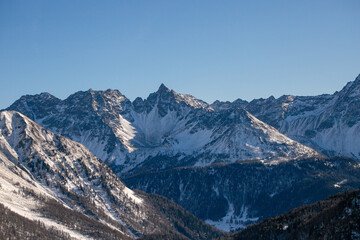 Montagna Svizzera inverno