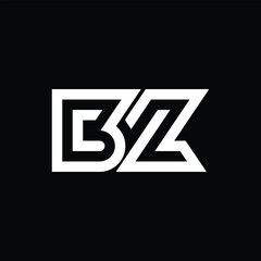 BZ Letter Logo-Minimalist Logo-Letter Logo-Monogram Logo