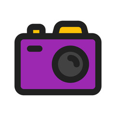 camera line color icon