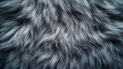 Fototapeta premium Wool texture. Gray fluffy background texture close up.
