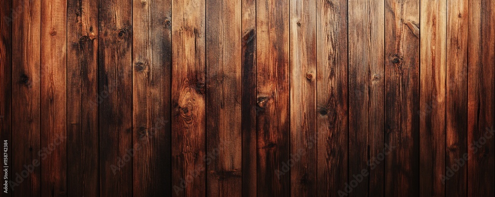 Poster weathered wooden planks creating a rustic, textured backdrop
