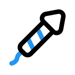 firecracker line color icon