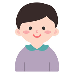 귀여운 소년 일러스트
