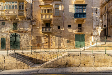 Fototapeta premium Traditional house detail in Malta