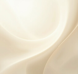 Elegant neutral gradient abstract background with soft cream and beige tones evoking tranquility and sophistication.
