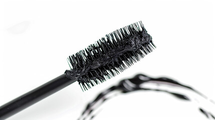 Mascara for Makeup isolated on White background