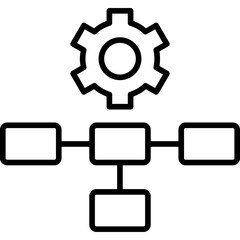 Process Diagram Icon