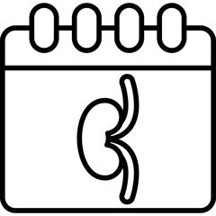 Kidney Day Logo Icon