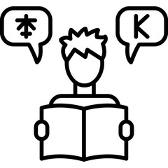 Bilingual Learning Icon