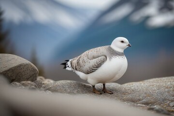 Fototapeta premium Rock Ptarmigan 