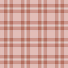 Poncho background texture check, cultural seamless plaid fabric. Veil tartan textile vector pattern in red and light colors.