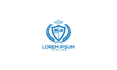 Unique education logo Modern and minimalist vector and abstract logo. education logo , university logo vector