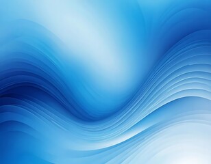 Fototapeta premium Abstract Blue Wave Design Background Image