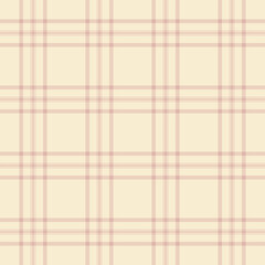 Napkin fabric texture plaid, new tartan vector textile. Package check background seamless pattern in light color.