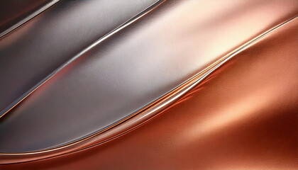 Metallic Waves Abstract ,Metallic waves in gold, silver, and bronze hues create a fluid, abstract pattern.