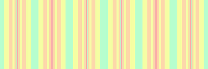 Cuality background fabric stripe, motif seamless textile vertical. Blanket vector texture pattern lines in lime and orange colors.