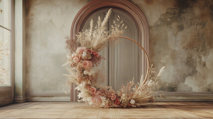 Photoshoot Backdrop Digital Backdrop | Fine Art Curtain Wall Textures for Studio Photography | Elegant Photoshoot Background and Overlay Design	
