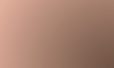 Soft nude gradient. Mocha mousse color of 2025 abstract background. Vector