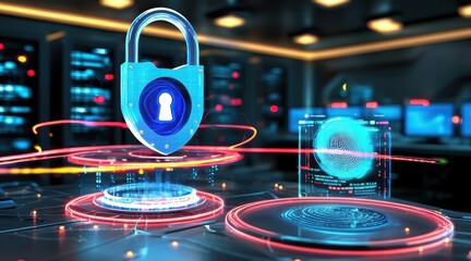 Advanced Cybersecurity Interface  .