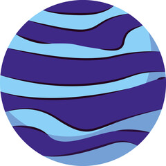 Fototapeta premium Hand Drawn Planet