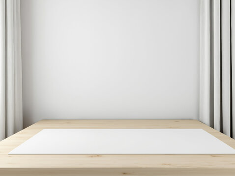 Generous Spa Mockup Featuring Blank Treatment Menus, Perfect for Wellness Center Design