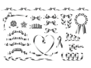 リボンセット2、2銀