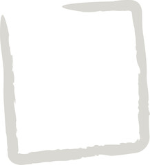 Obraz premium Square Frame Doodle