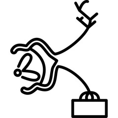 Obraz premium Reflex Pathway Icon