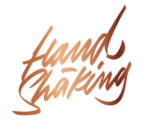 Fototapeta premium hand shaking
