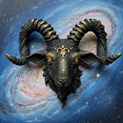 zodiac sign CAPRICORN illustration