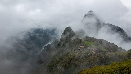 Machu Picchu from the sun gate