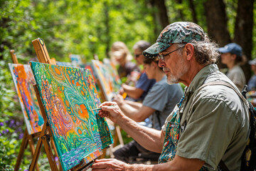 Creativity in nature through therapy