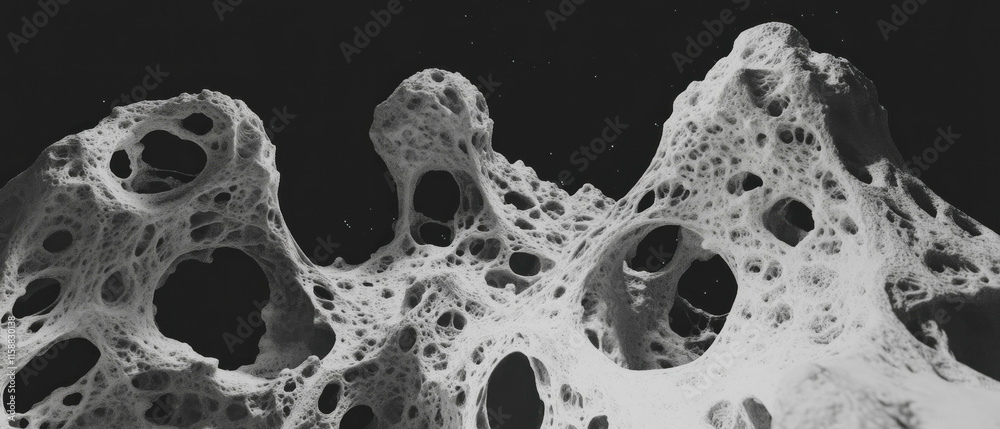 Aufkleber Intricate fractal patterns create a unique overlay texture for artistic applications