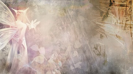 Fairy tale fairy texture overlay fantasy background