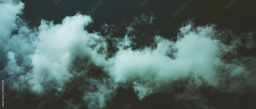 Aufkleber soft glowing fog texture creating an ethereal atmosphere for backgrounds or designs