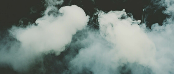 Obraz premium Swirling smoke texture overlay for creative design and artistic projects