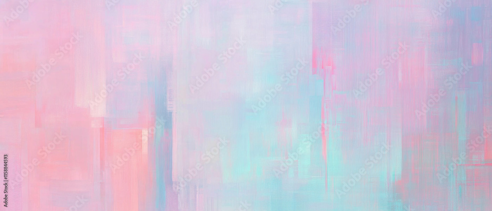 Poster Vivid digital grid background with soft lighting and hyper-realistic details