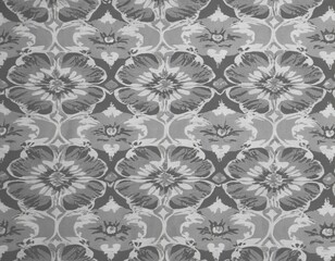 Fototapeta premium Textielpatronen, texture pattern black and white