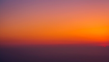 Vibrant Sunset Sky Gradient  Orange  Purple  Red Hues Background