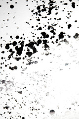 Silver and White Speckled Spots and Dots abstract Background