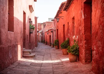 Fototapete Rund Santa Catalina Monastery Arequipa Peru © Roy