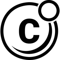 Celsius simple vector icon
