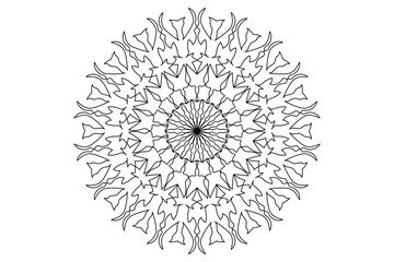 Mandala Design with Beautiful Work